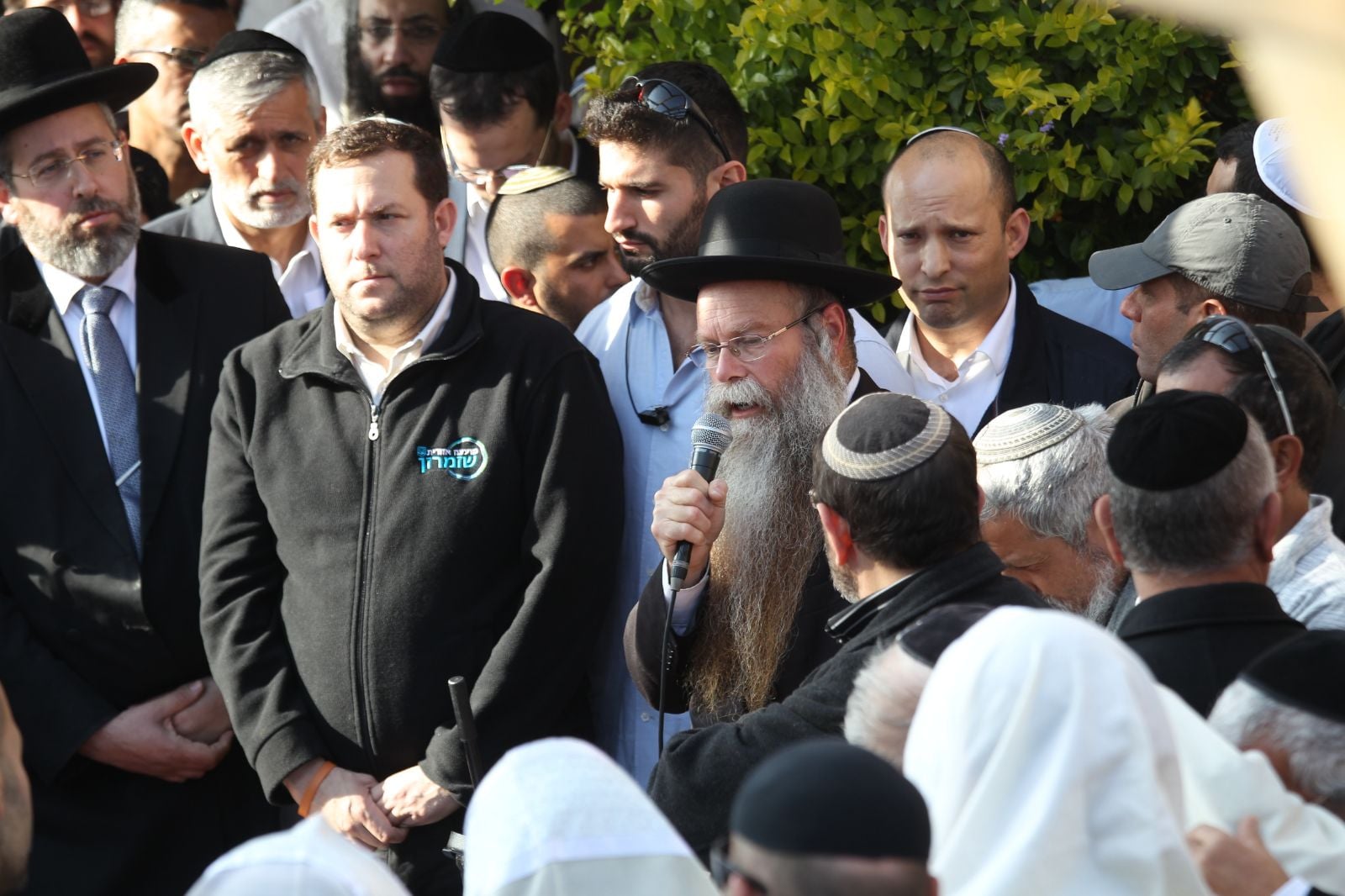 הרב דודי דודקביץ', רב היישוב יצהר. צילום: הלל מאיר TPS
