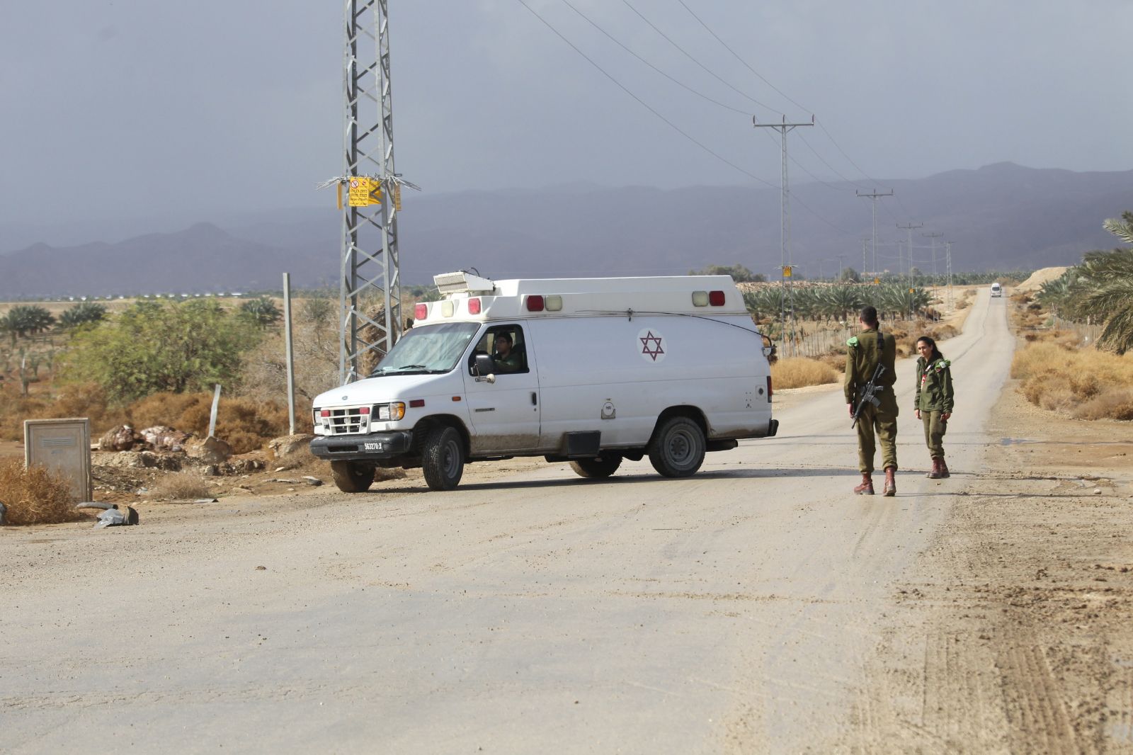 זירת הפיגוע בקאסר אל יאהוד. צילום: הלל מאיר, TPS