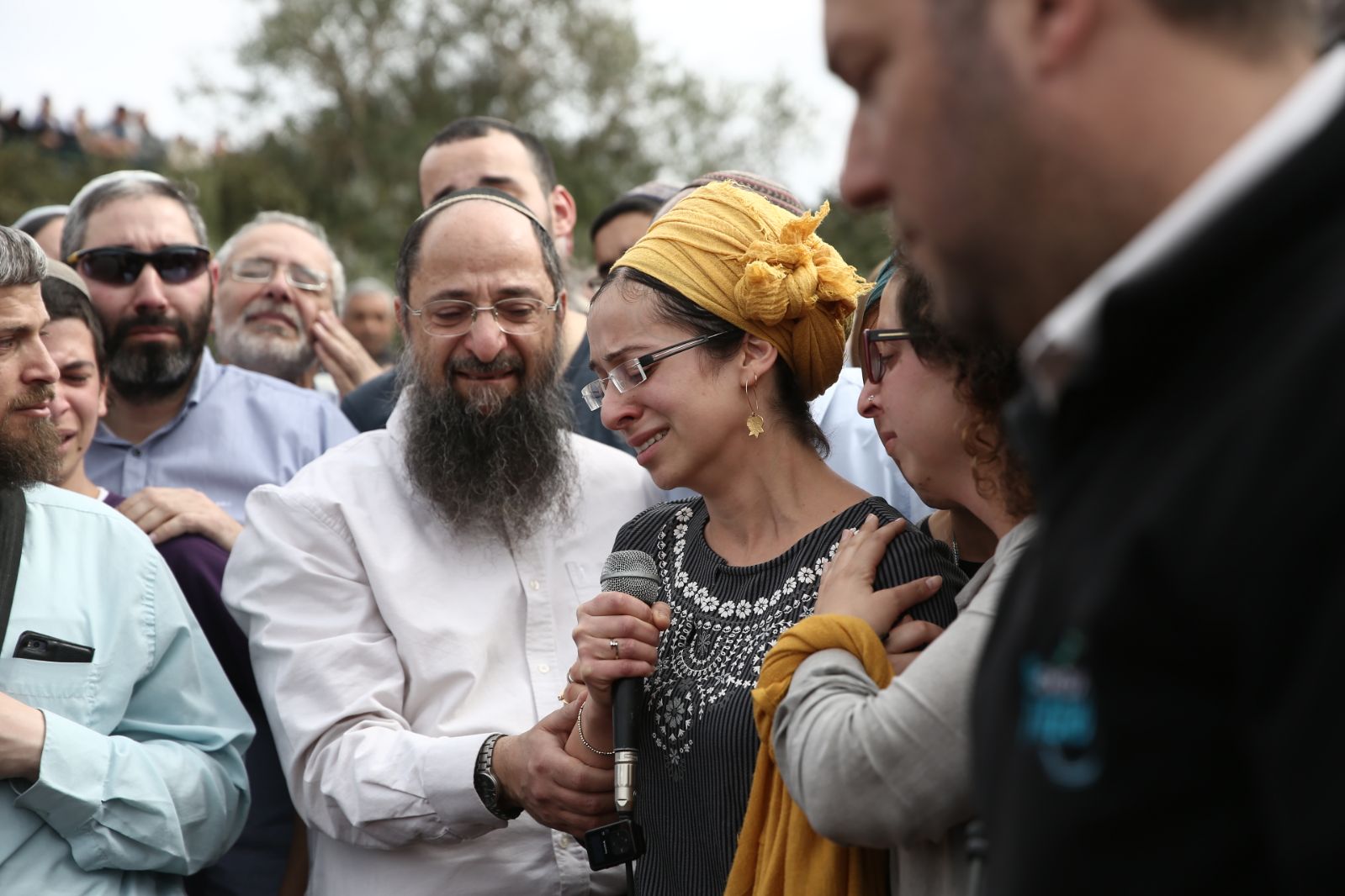מסע הלוויה של איתמר בן גל. צילום: אהוד אמיתון/TPS