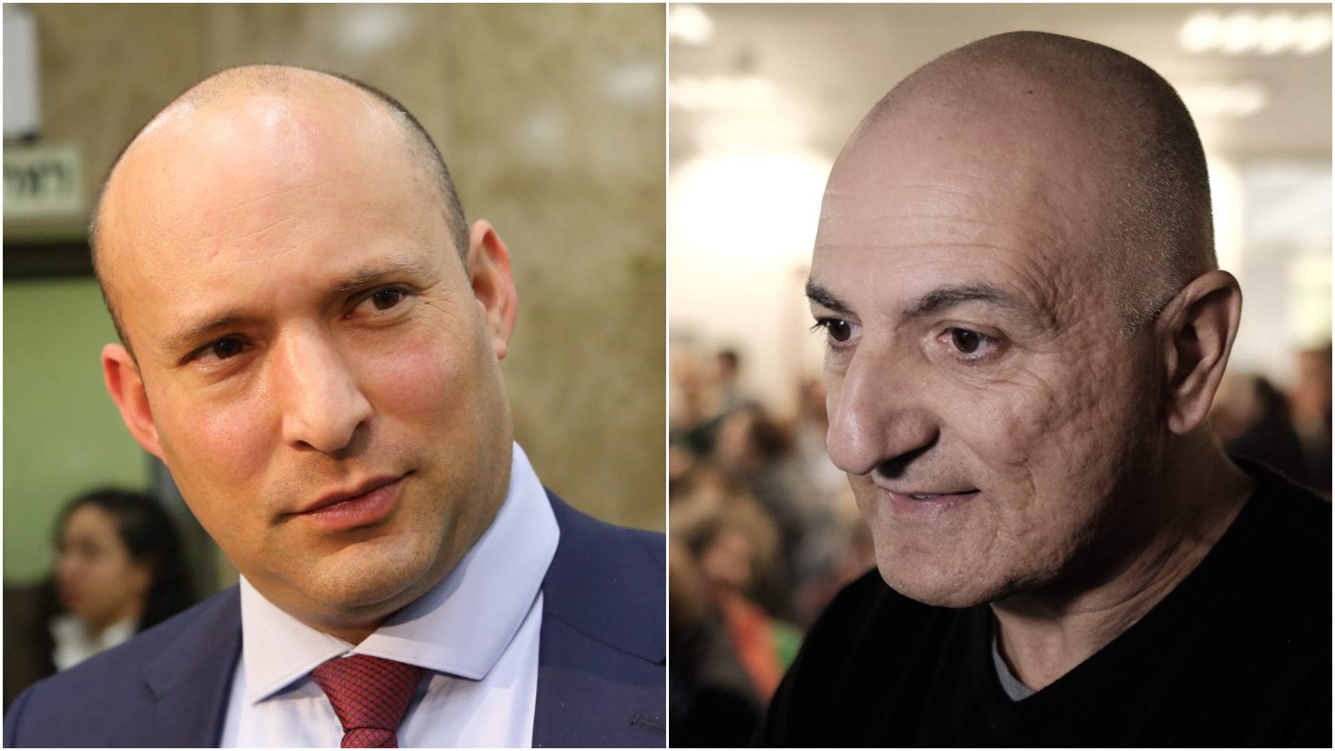 בנט נגד רם כהן. צילום: פלאש90