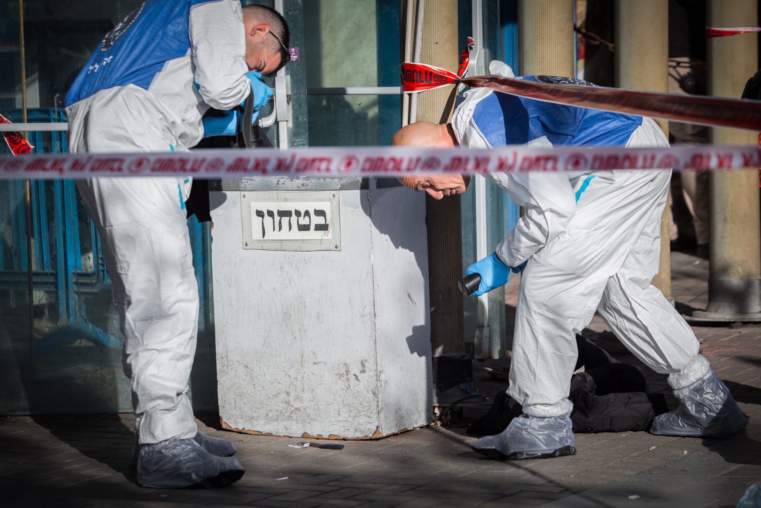 יורחבו סמכויות המאבטחים גם ברכבת ישראל וברכבת הקלה. צילום: הדס פרוש, פלאש 90