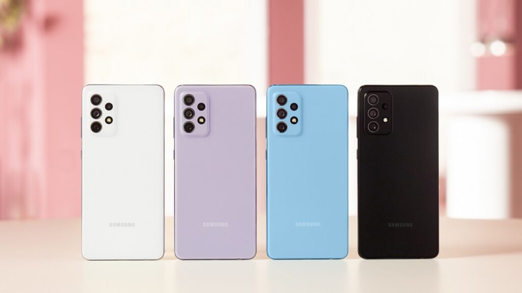 Galaxy_A72_white_violet_blue_black