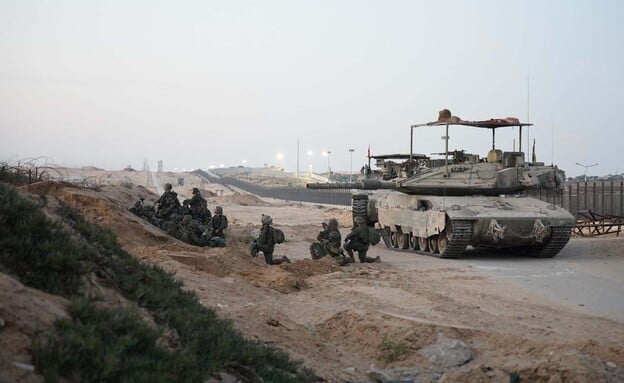 כוחות צה"ל בלחימה על ציר פילדלפי |