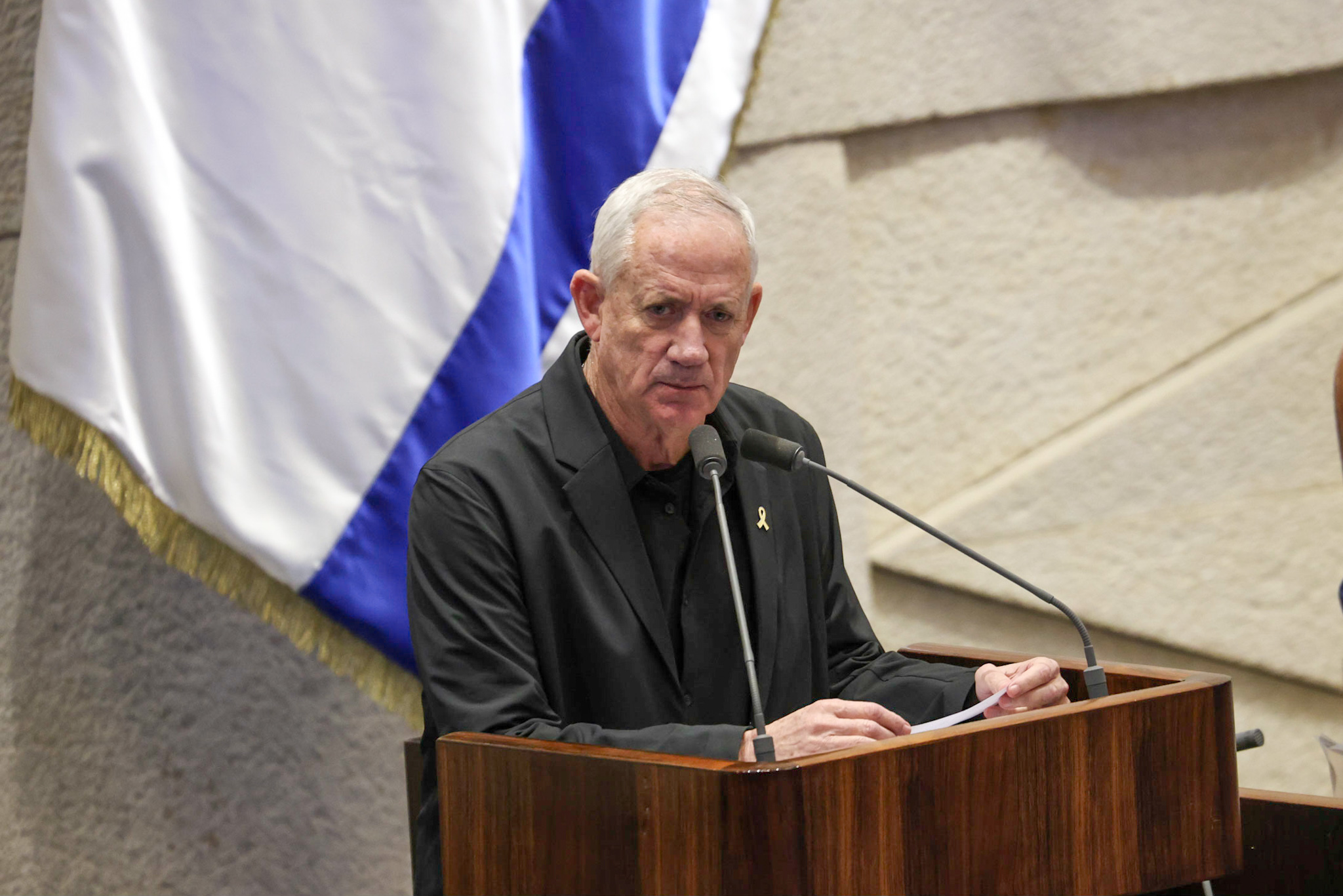 בני גנץ | צילום: נועם מושקוביץ / דני שם טוב, דוברות הכנסת