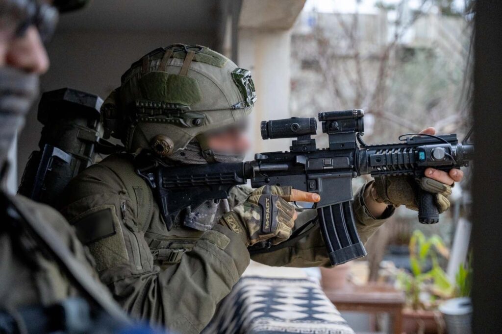 פעילות כוחות סיירת חרוב בג'נין |