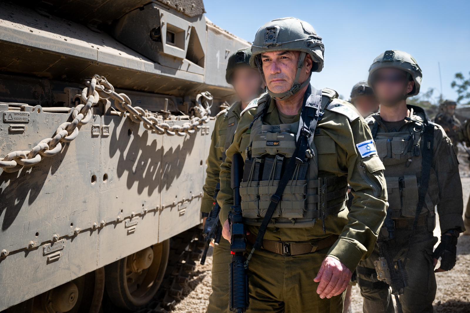 הרמטכ"ל, רא"ל אייל זמיר, בהערכת מצב ברצועת עזה |