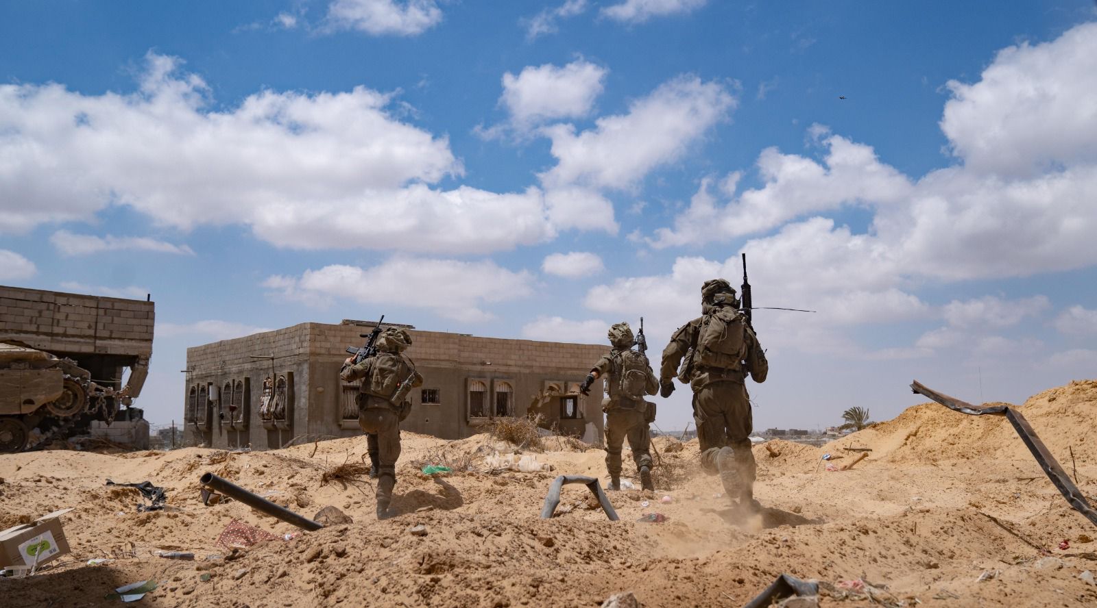 כוחות צוות הקרב של חטיבת גולני ברצועת עזה |