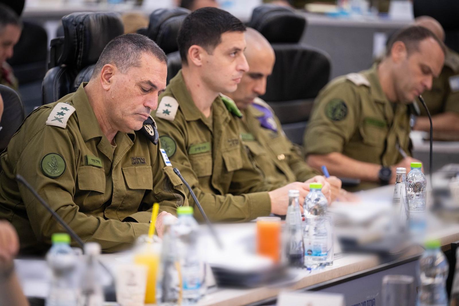 הרמטכ"ל אייל זמיר בהערכת מצב