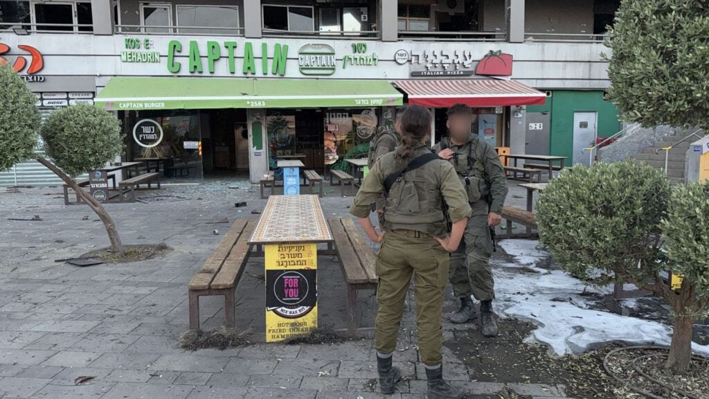 נפילת כטב"ם חות'י באילת