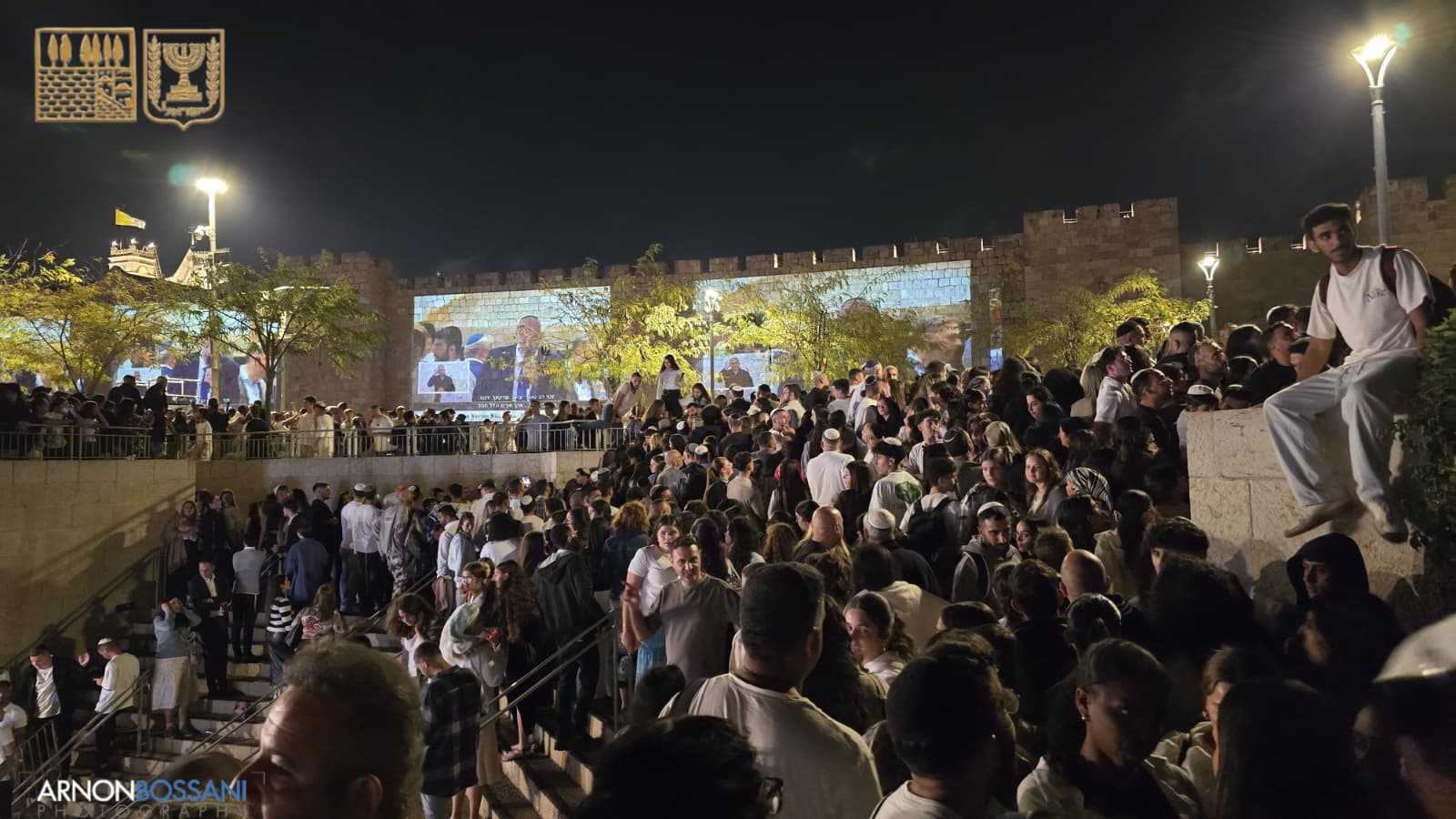 סליחות בכותל המערבי | צילום: הקרן למורשת הכותל המערבי