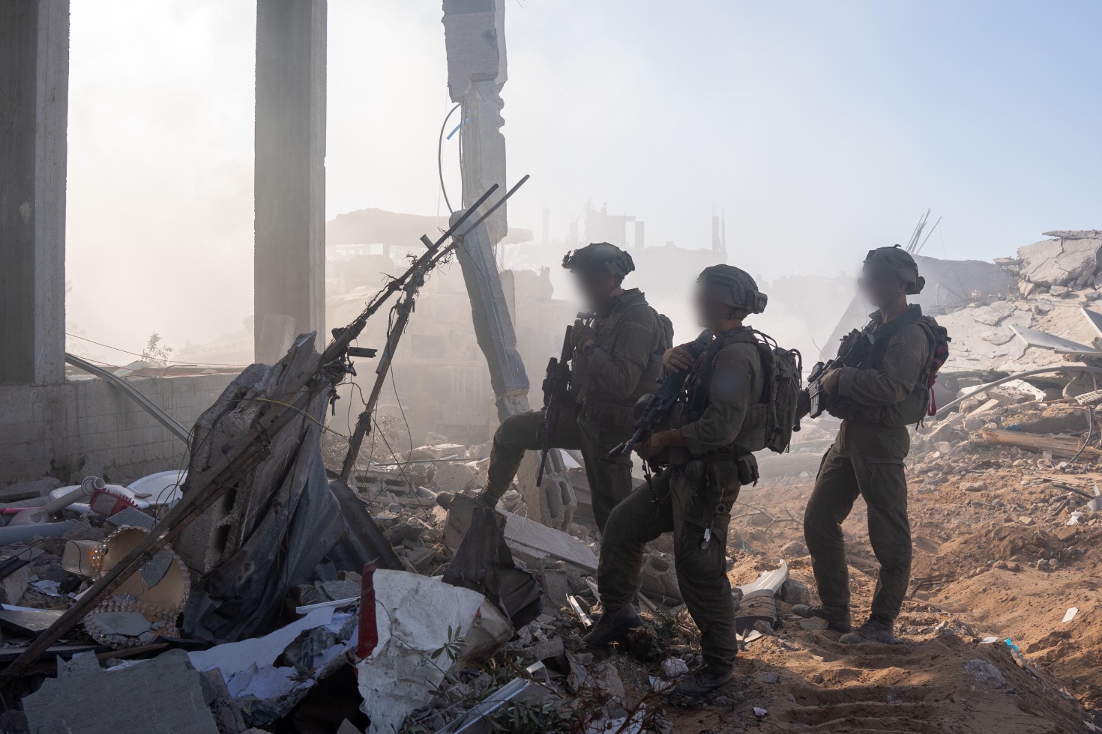 פעילות אוגדה 162 בעיר עזה | צילום: דובר צה"ל