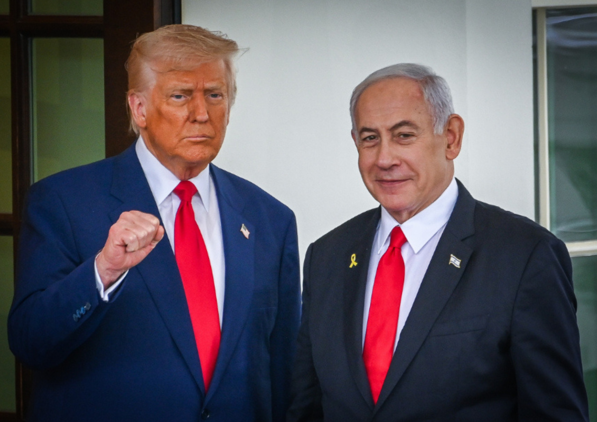 טראמפ ונתניהו |