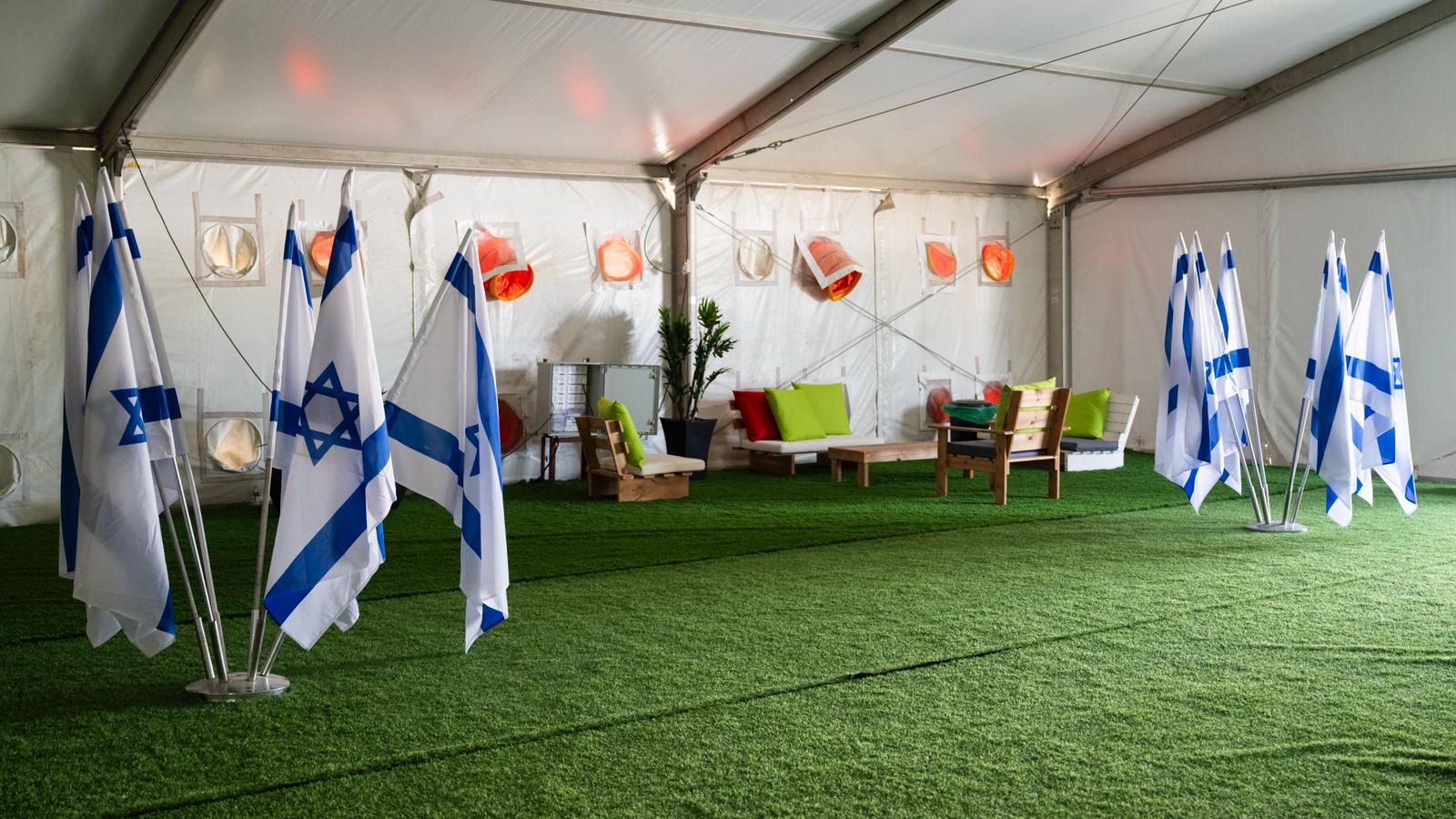 כך תראה נקודת הקליטה הראשונית - אליה יגיעו החטופים