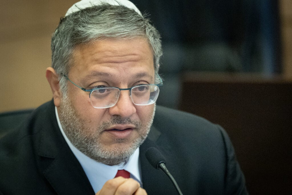 השר לביטחון לאומי איתמר בן גביר |
