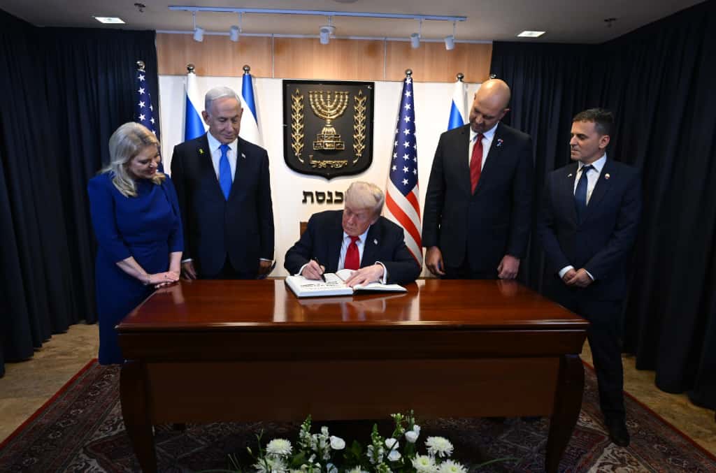 בנימין נתניהו, דונלד טראמפ