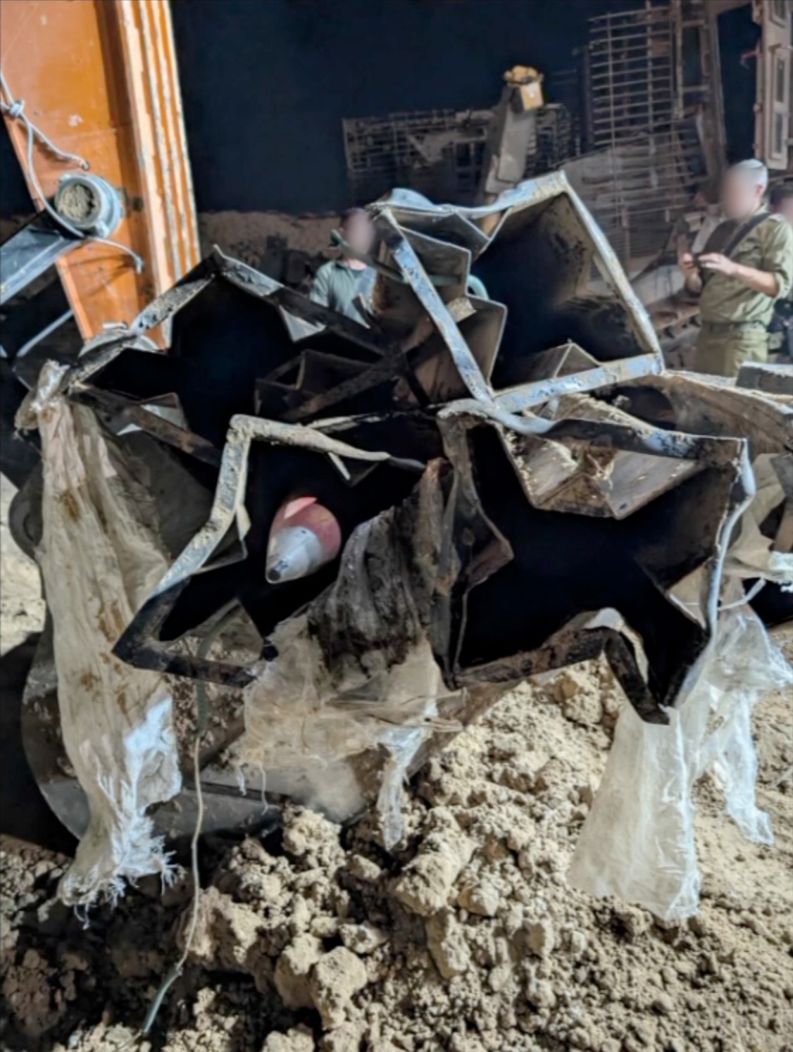 בזמן הפסקת האש: משגרי רקטות מוכנים לירי אותרו בצפון הרצועה | צילום: דובר צה"ל