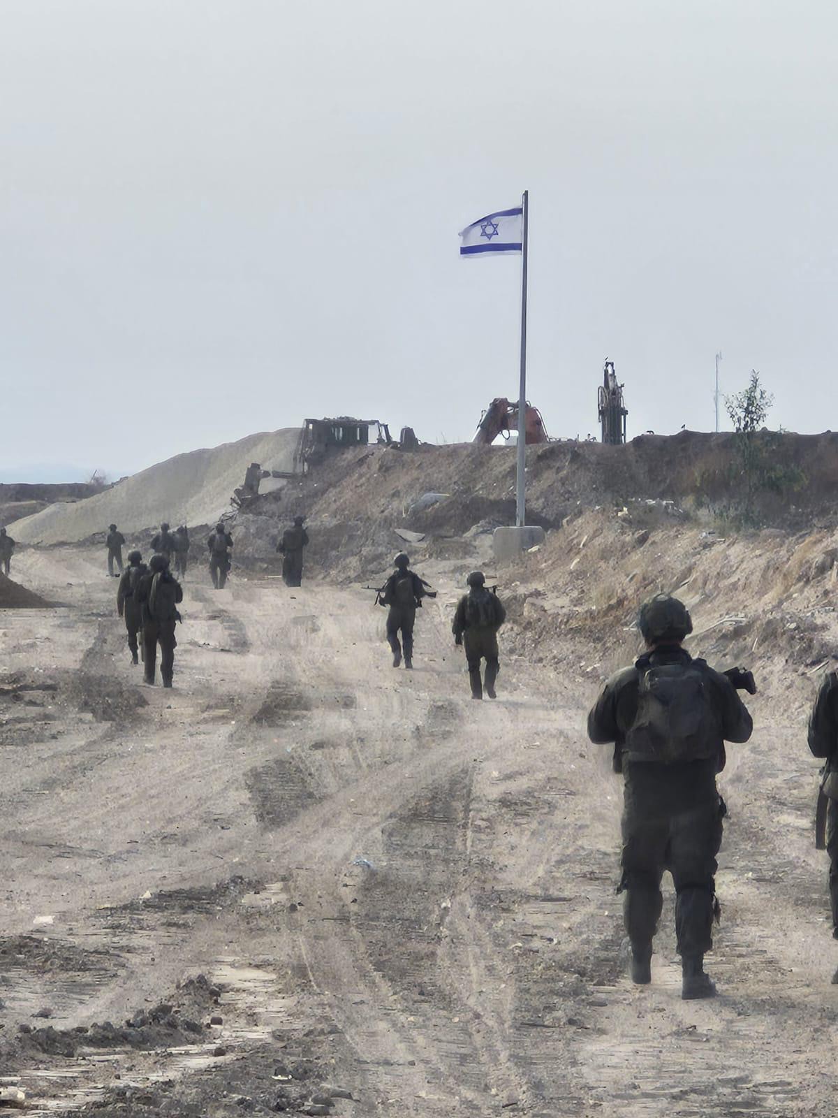 חטיבת כרמלי מסיימת סבב שישי בעזה | צילום: דובר צה"ל