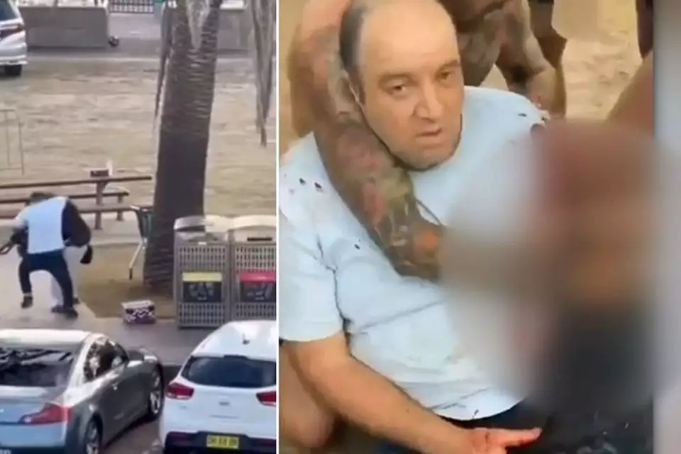 הגיבור מהטבח בסידני: בעל דוכן מוסלמי שהסתער על המחבל ונפצע
