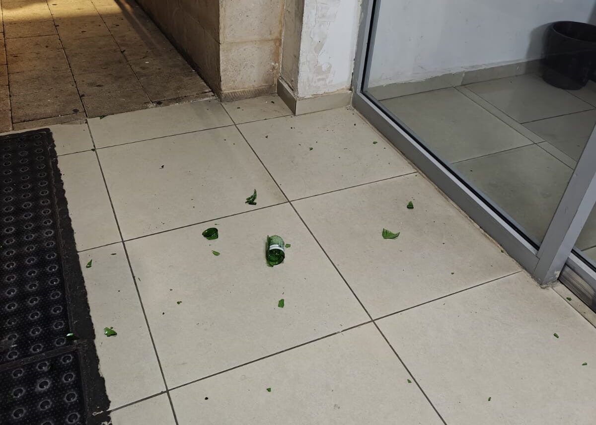 כניסת תחנת המשטרה | צילום: דוברות המשטרה