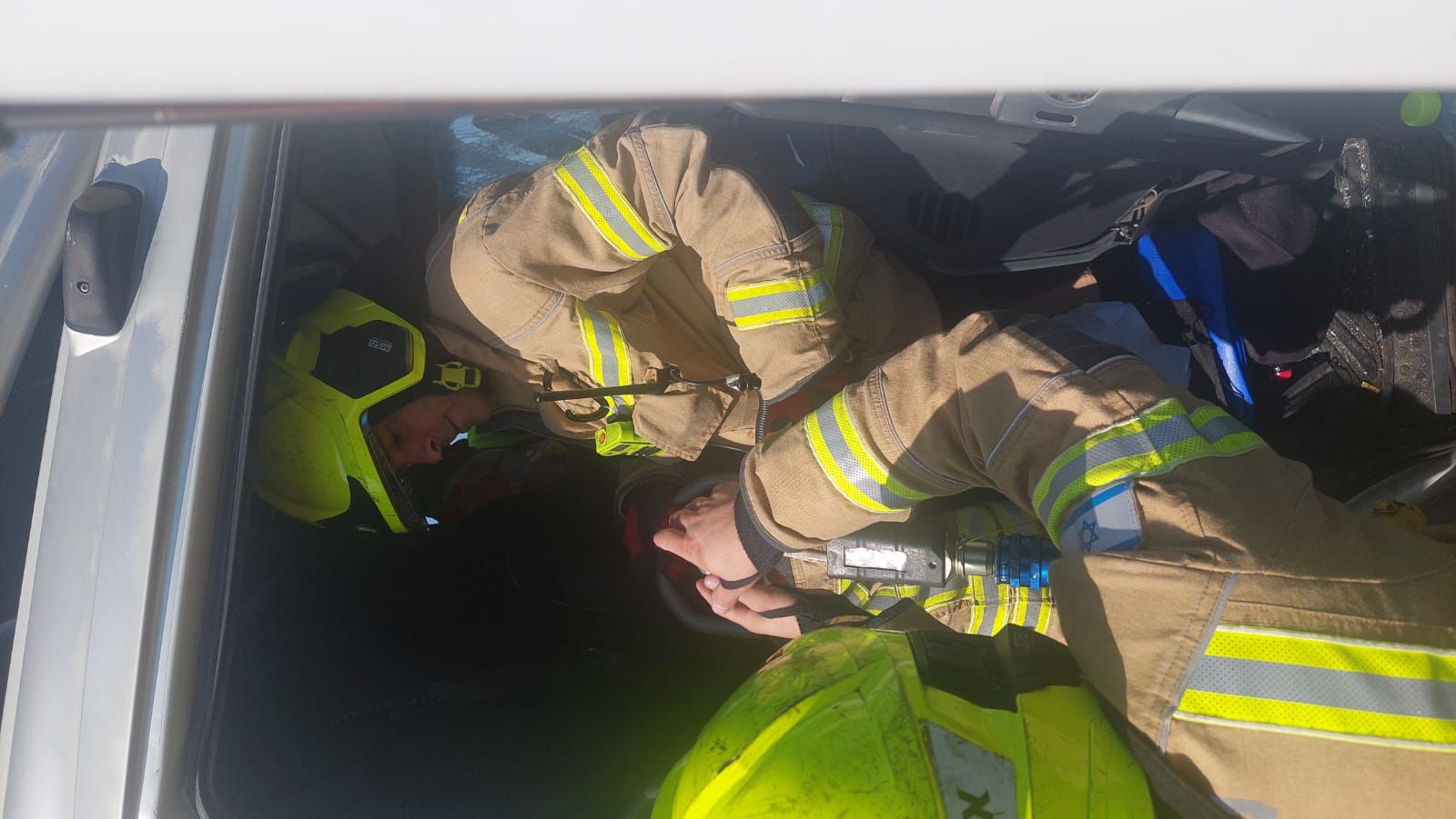 נהג משאית נפצע קשה בתאונה שגרמה לשיבושים כבדים בכביש 6