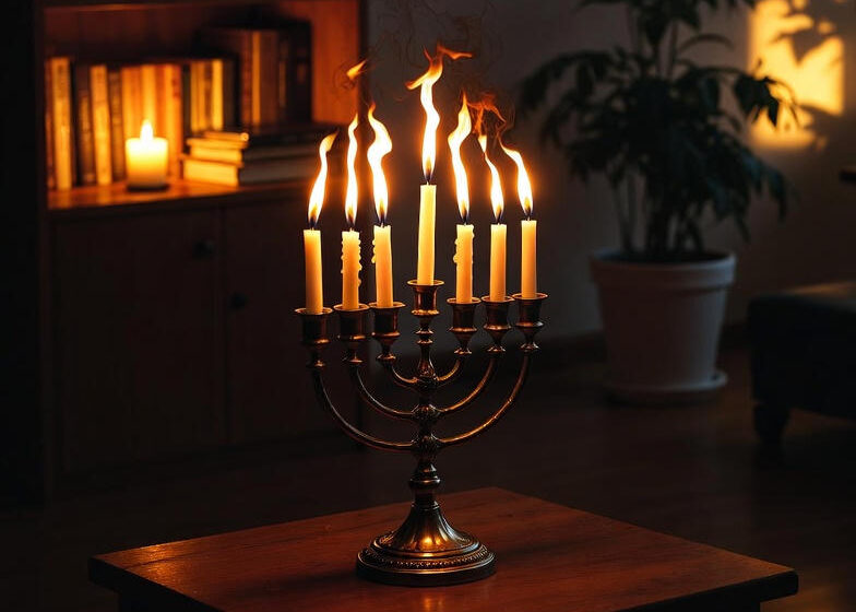 סכנה: חנוכייה ללא השגחה