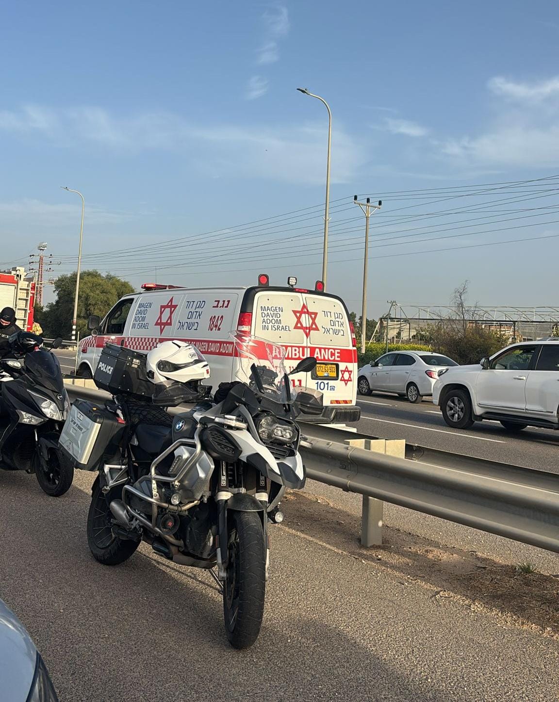 תאונה קשה סמוך לצומת גילת: ילד כבן 5 מחוסר הכרה