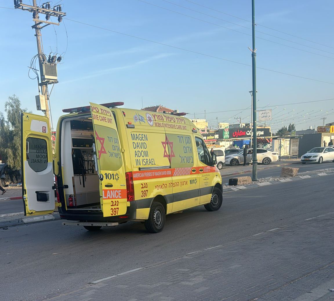 פעולות החייאה בצעיר כבן 20 בשגב שלום