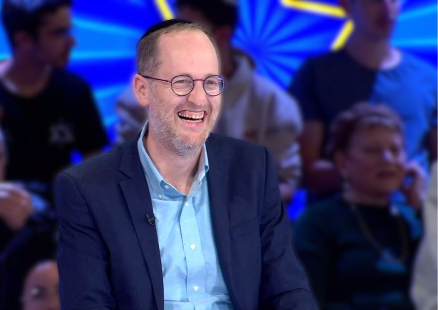 ידידיה מאיר בפטריוטים | צילום: חדשות 14