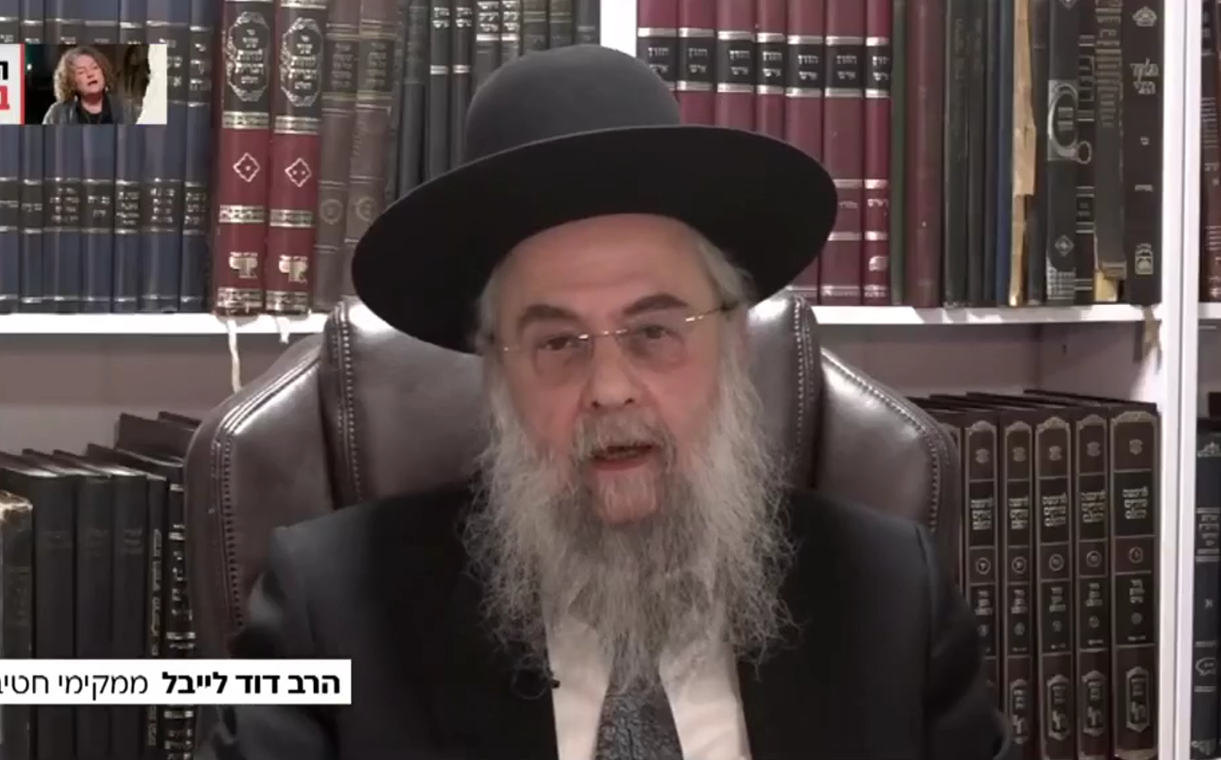 הרב דוד לייבל בריאיון