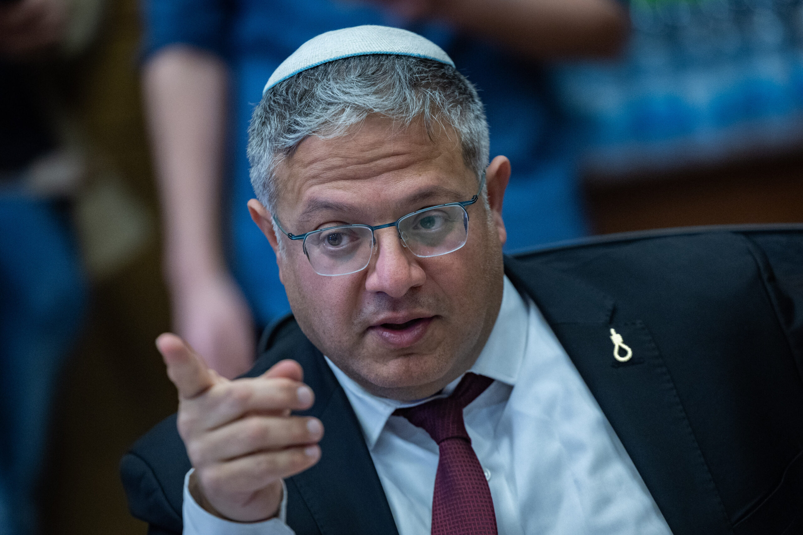 השר לביטחון לאומי איתמר בן גביר | צילום: יונתן זינל, פלאש 90
