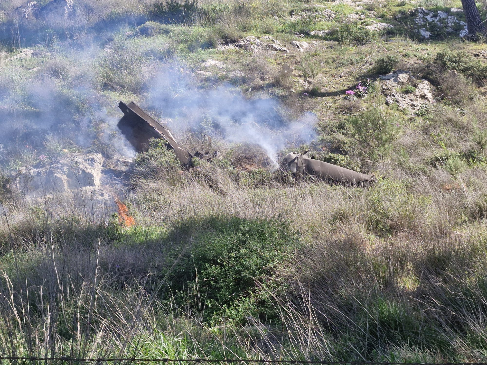 רסיסים באזור חטמ"ר שומרון | שאגת הארי