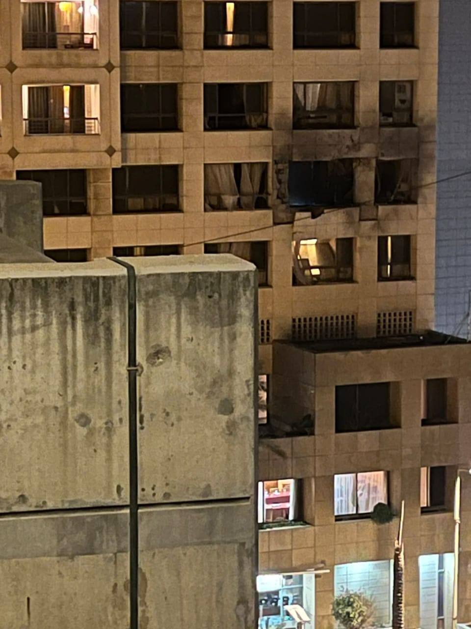 דיווחים על תקיפה ממוקדת על חדר במלון בביירות