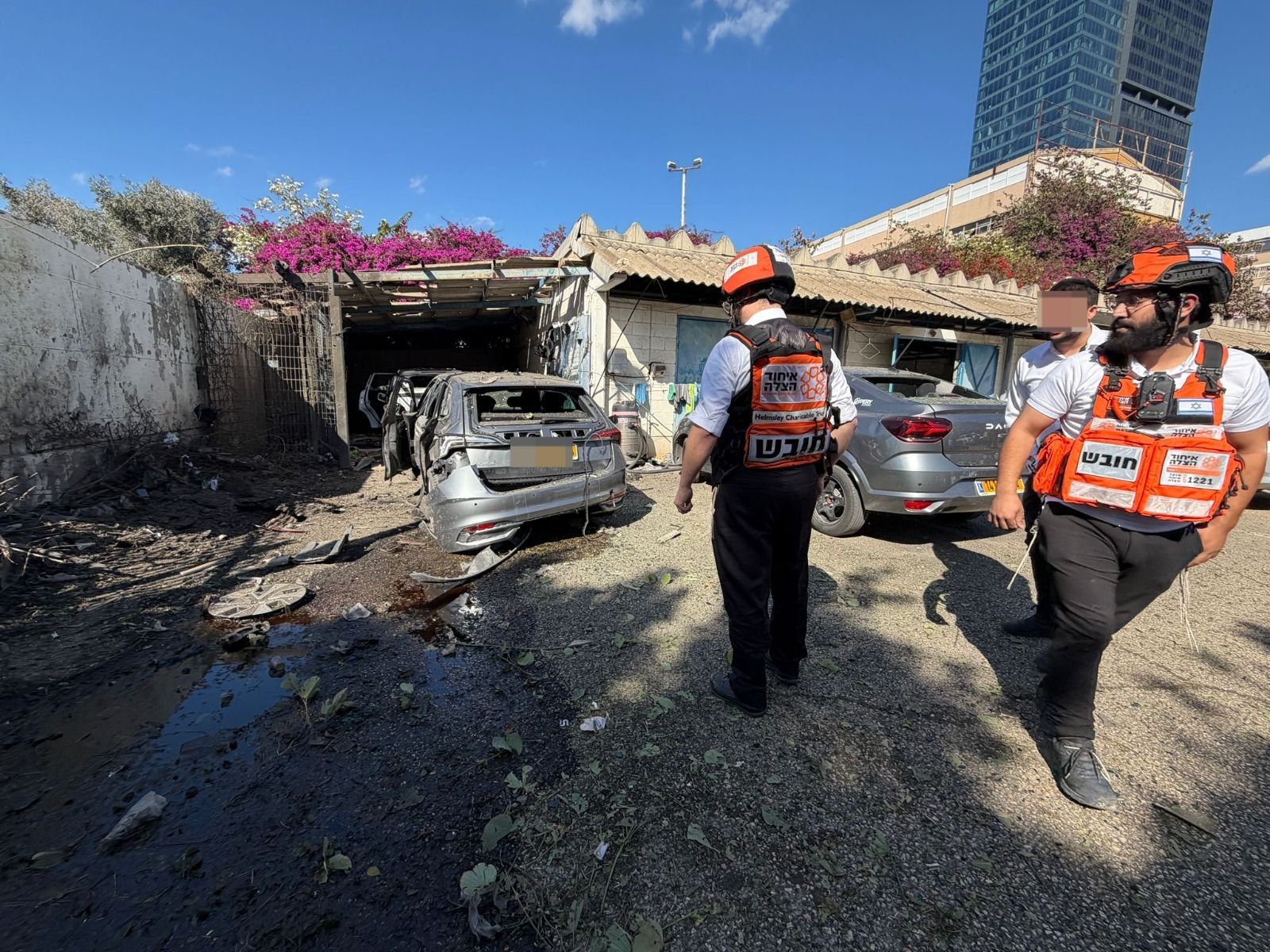 אזור נפילת רסיס במרכז הארץ | שאגת הארי