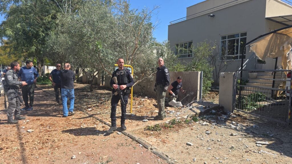 נפילת חלקי אמל״ח במרכז, שאגת הארי