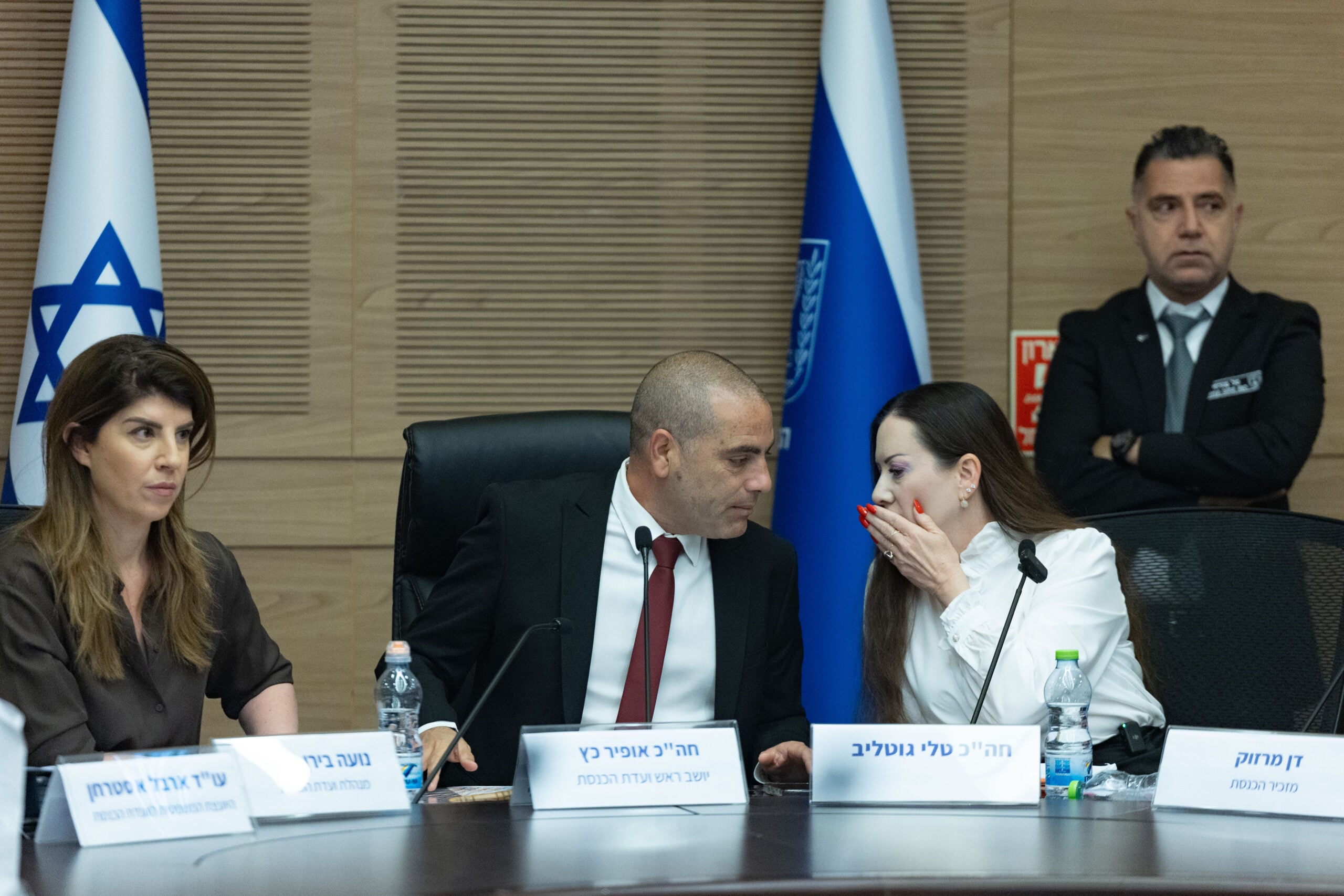 דיון בוועדת הכנסת בנוגע להענקת החסינות לחברת הכנסת טלי גוטליב, גלי בהרב מיארה, היועמ"שית