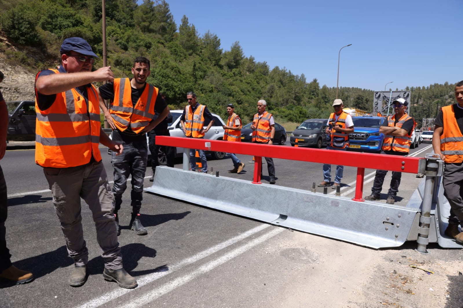 שדרוג כביש מספר 1 קרדיט:  נתיבי ישראל