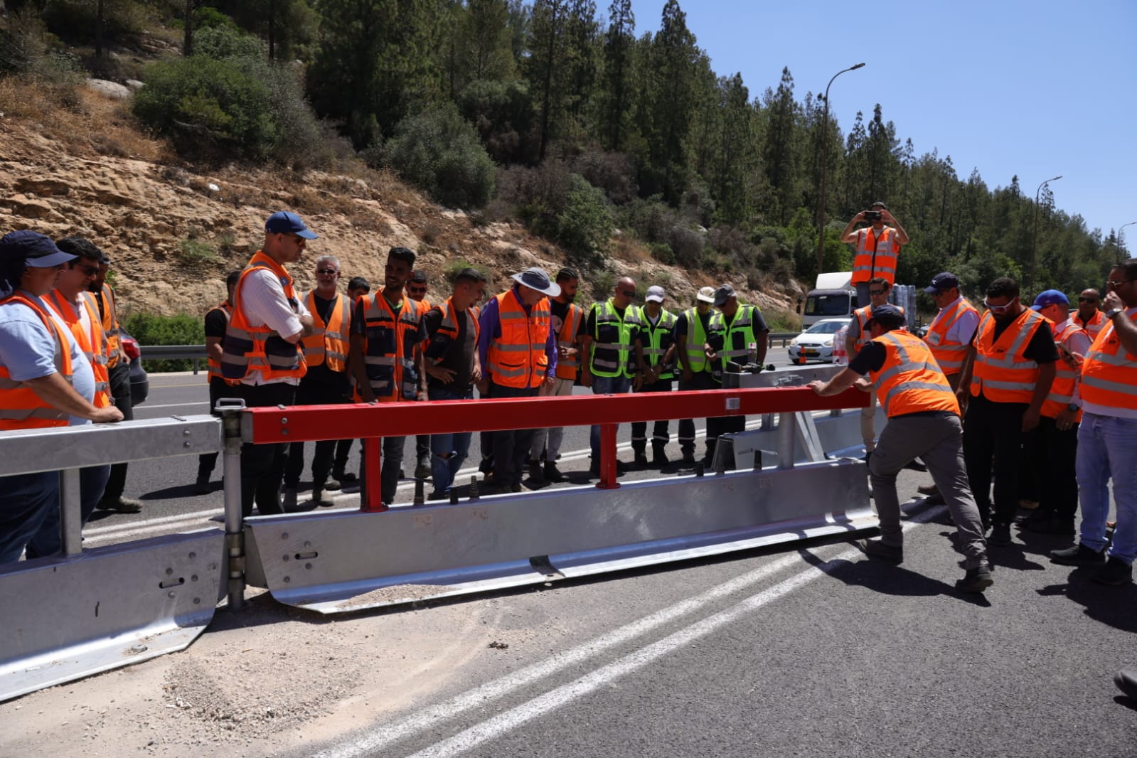 שדרוג כביש מספר 1 קרדיט:  נתיבי ישראל
