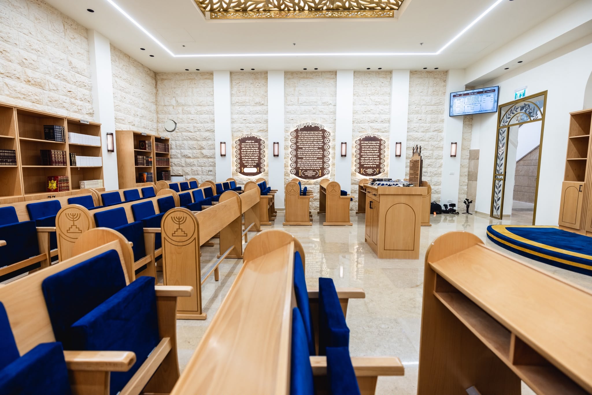 בית כנסת נועה מרציאנו ז"ל רכבת ישראל קרדיט: קרדיט תמונות: שבתאי, טל הפקות וידאו
